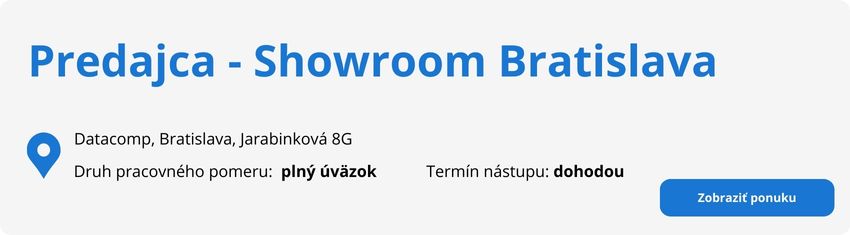 Predajca elektroniky Bratislava - Datacomp